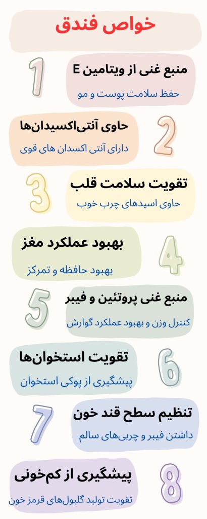 خواص فندق برای سلامتی