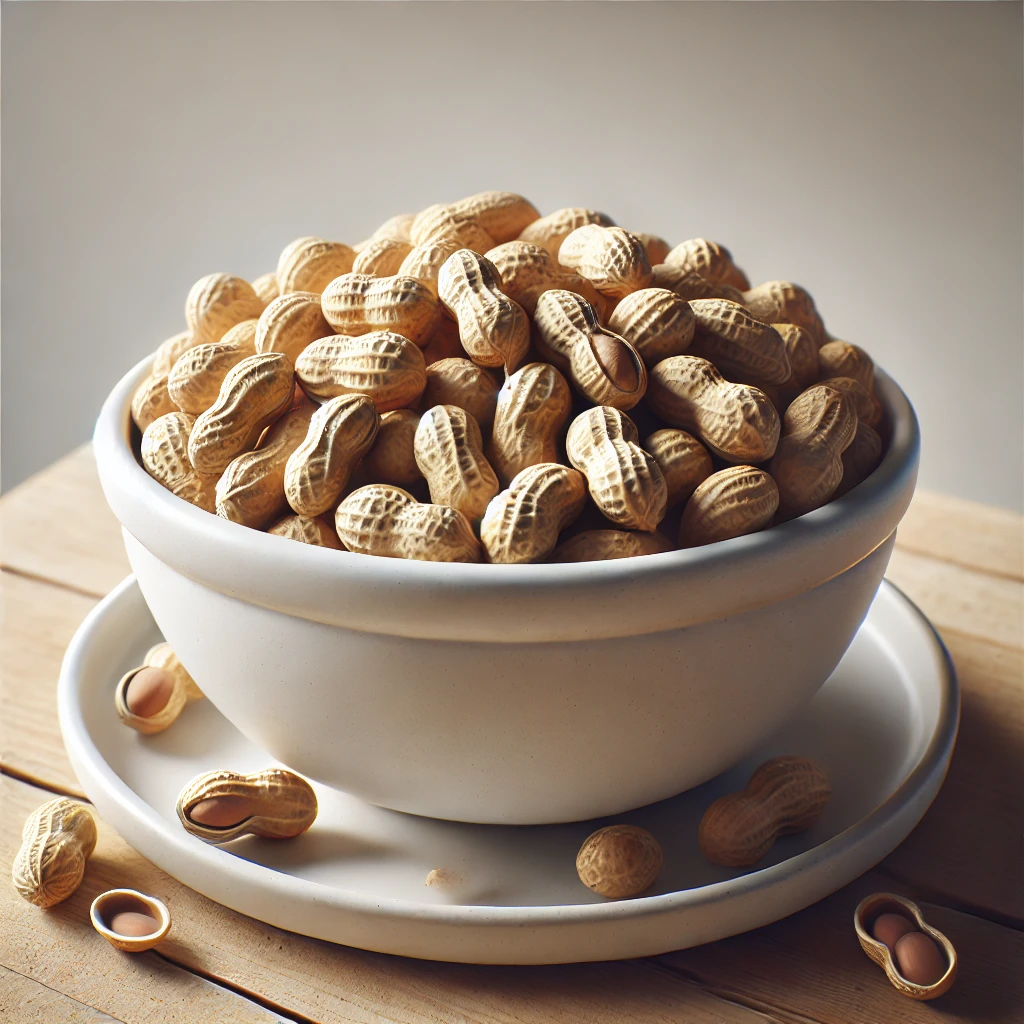 قیمت بادام زمینی با پوست