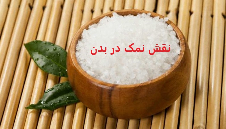 نقش نمک در بدن