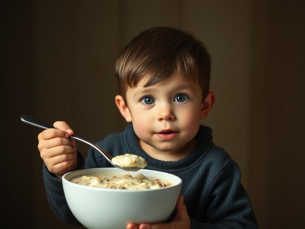 طرز تهیه فرنی برای نوزاد