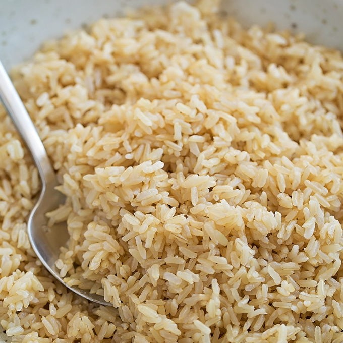 طرز تهیه برنج قهوه ای