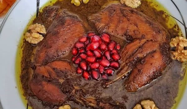 طرز تهیه فسنجان با مرغ